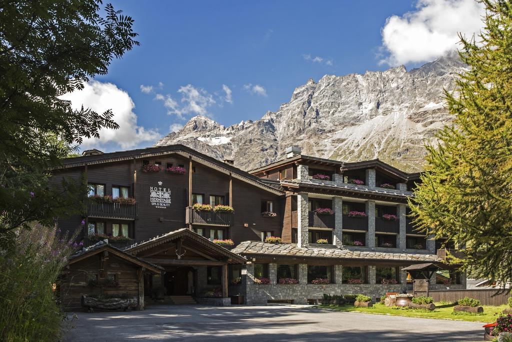 Hotel Hermitage Relais & Chateaux Breuil-Cervinia Exterior foto
