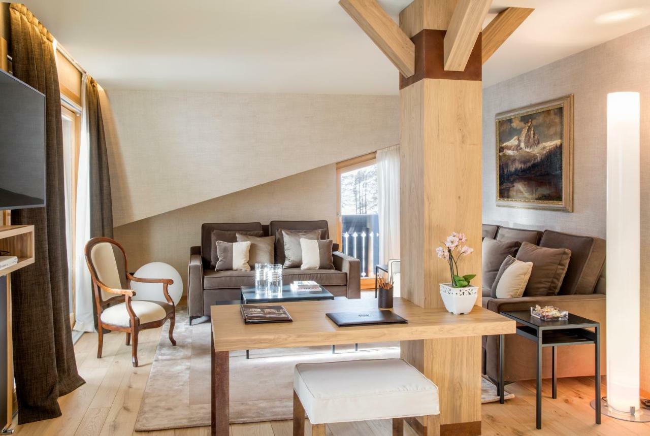 Hotel Hermitage Relais & Chateaux Breuil-Cervinia Exterior foto